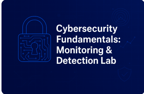Cybersecurity Fundamentals: Monitoring, Detection, and Lab Setup